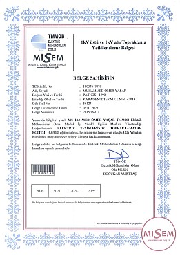 Topraklama Yetkilendirme